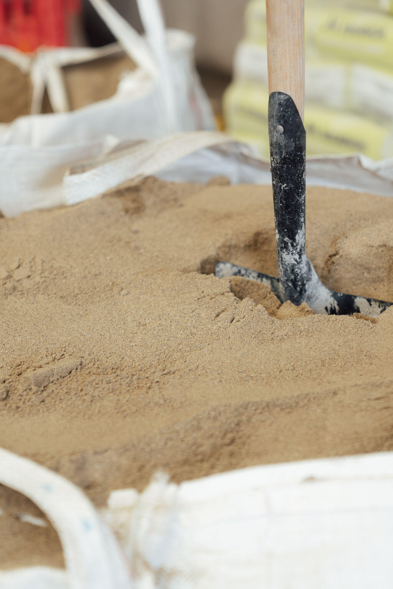 Sand at the Bellaghy yard